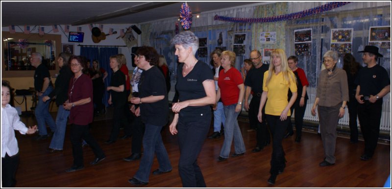 Benefiz Line Dance Marathon Abschlußparty