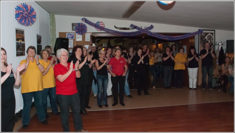 Benefiz Line Dance Marathon Abschlußparty
