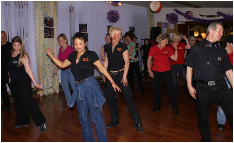 Benefiz Line Dance Marathon Abschlußparty