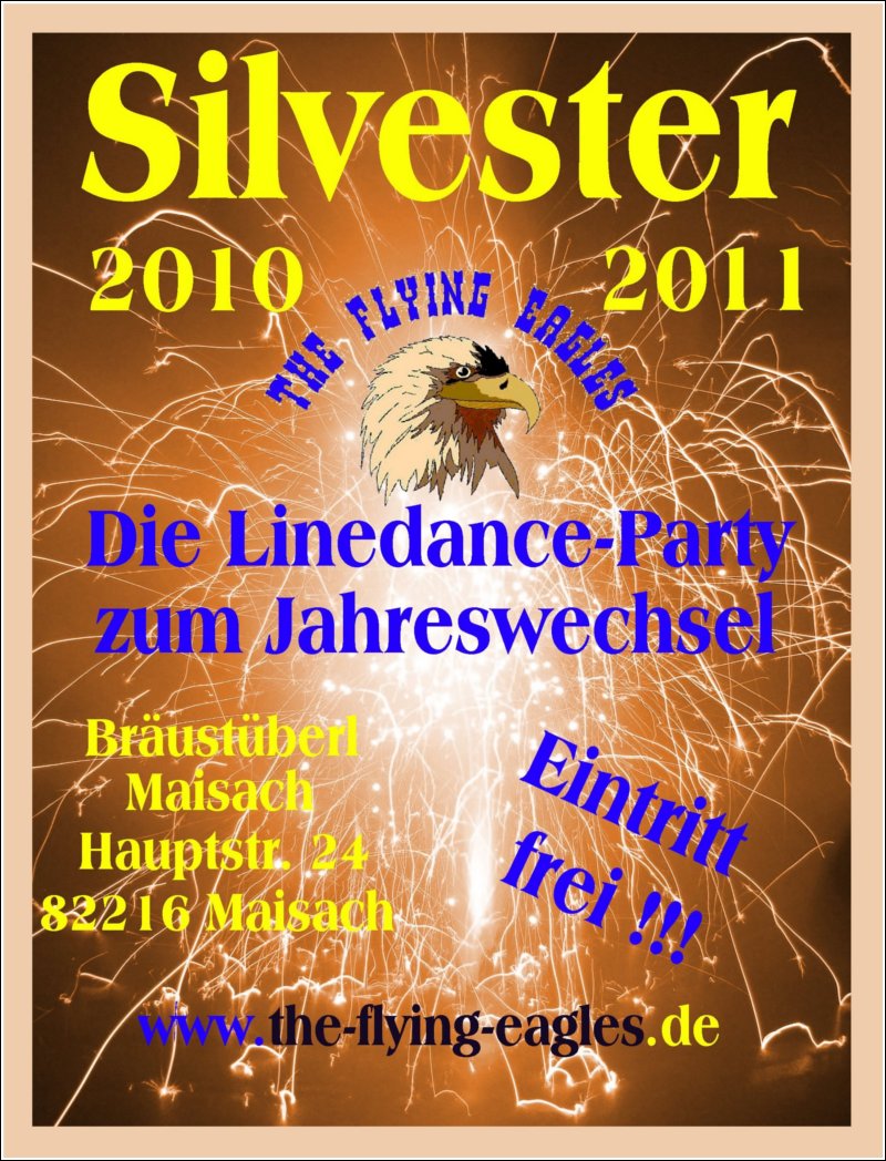 Silvester Line Dance Party der Flying Eagles
