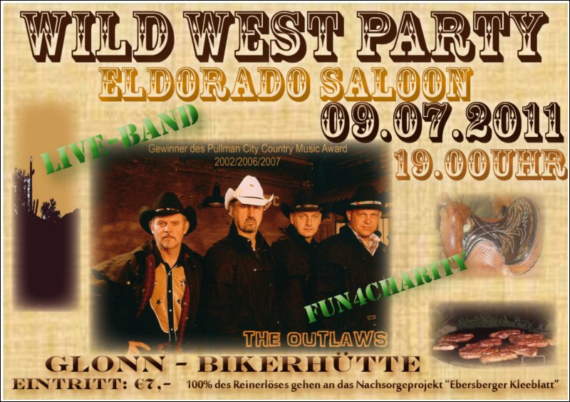Charity Wild West Party
