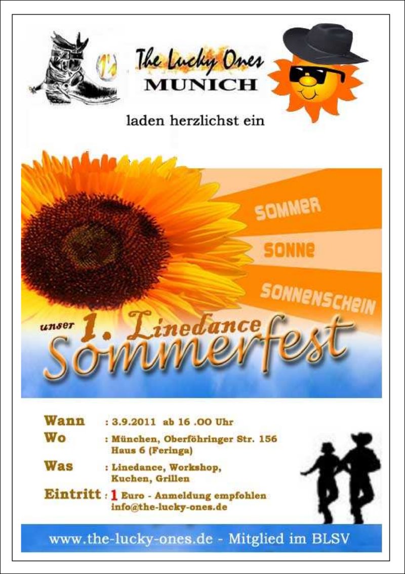 Sommerfest Lucky Ones Munich