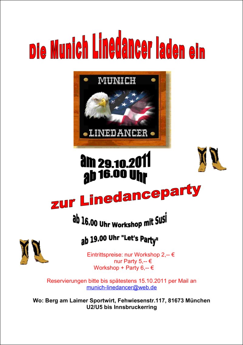 Geburtstag Munich Linedancer