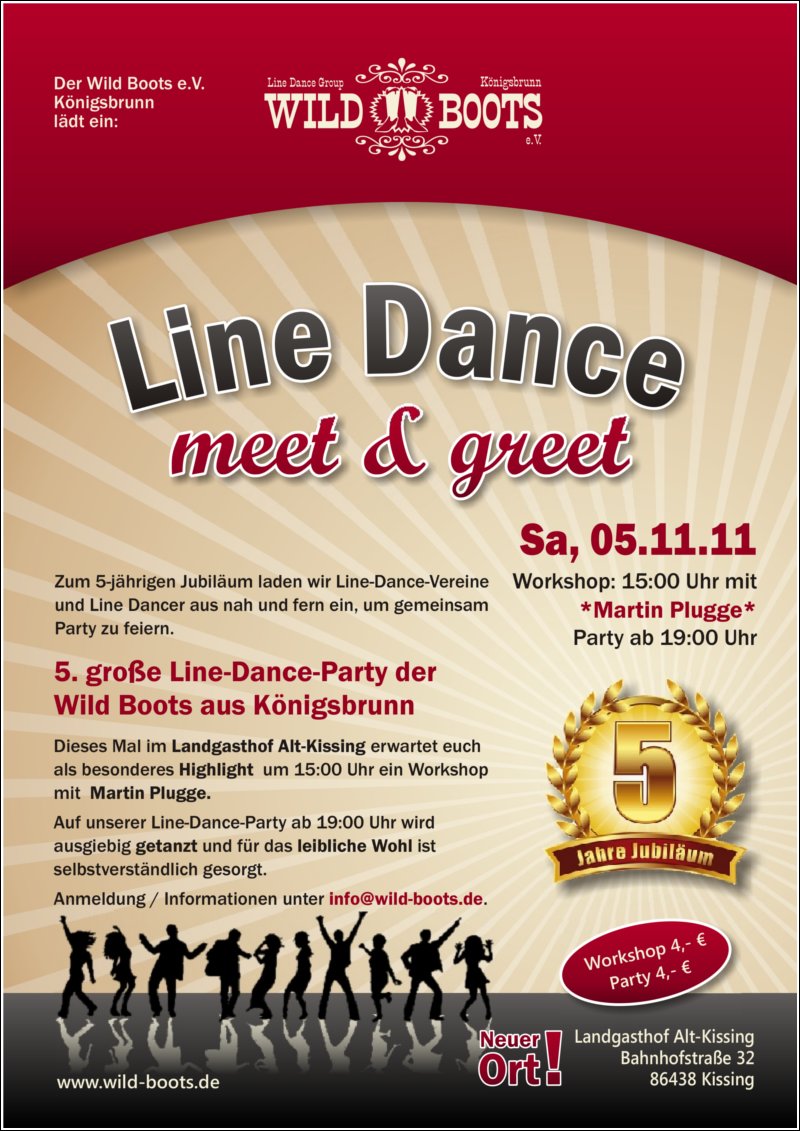 Geburtstag Wild Boots