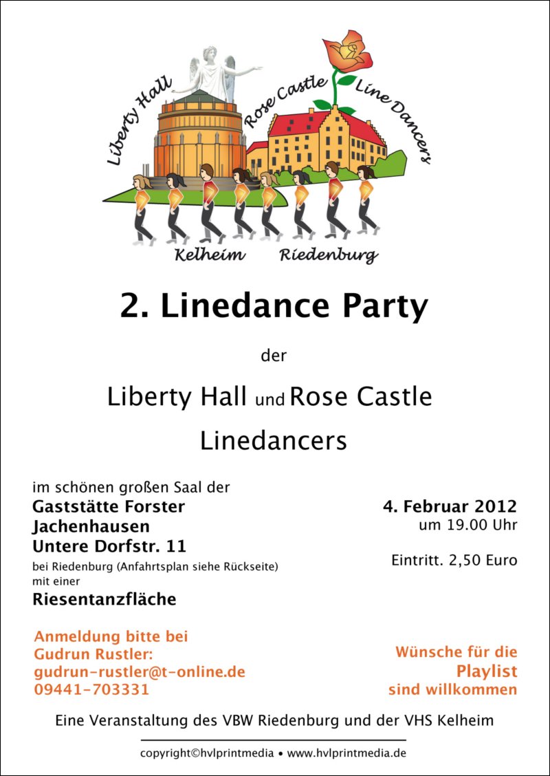 Party Rose Castle Linedancers
